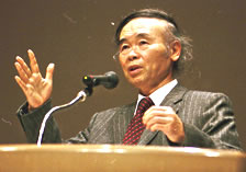 藤原 正彦 様　講演の様子