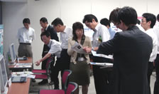 デモンストレーションの様子