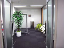 お客様 入り口