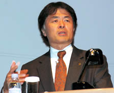 山下 光彦 様　講演の様子