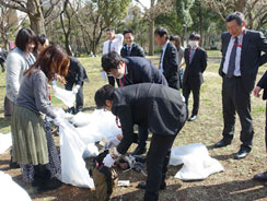 2017年3月23日（木）新宿中央公園