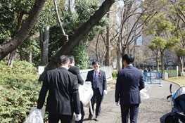 2019年3月27日（水）新宿中央公園