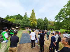 森林保全活動様子